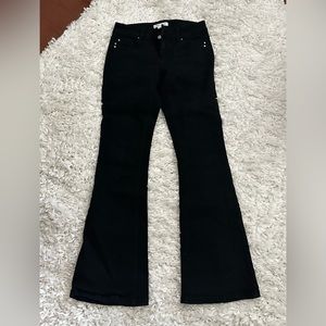 White House Black Market flare low-rise size 00S